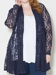 Cardigan féminin rouge unicolore ouverture avant