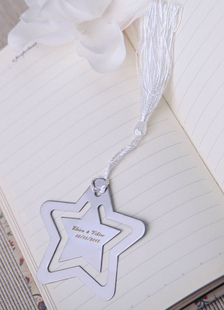 Signet de mariage métallique argent non-personnalisé