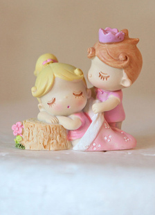 Multi couleur Couples Wedding Cake Toppers