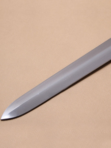 Arme de cosplay acier au carbone brun foncée