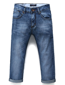 Jean Slim en denim bleu