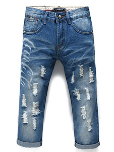 Jean Slim en denim bleu clair