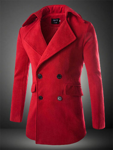 Manteau unique masculin en coton