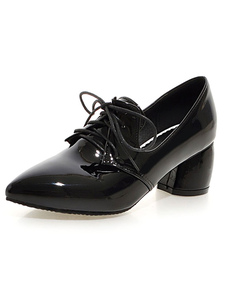 Black a souligné Toe talons Sexy pour femme