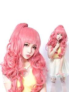 Perruque lolita rose claire