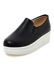 Chaussures en PU talons couverts