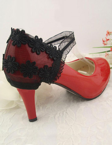 Semelle intérieure avec dentelle