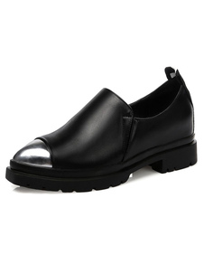 Chaussures modernes en PU talons couverts