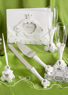 Ensemble service de table bleu non-personnalisé pour mariage