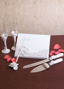 Ensemble service de table bleu non-personnalisé pour mariage