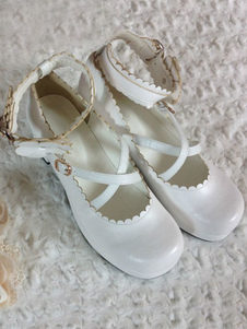 Chaussures lolita chic à bout rond