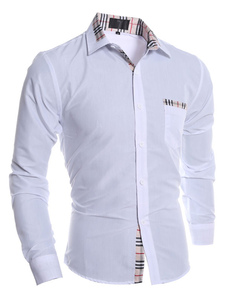 Chemise en coton manches longues