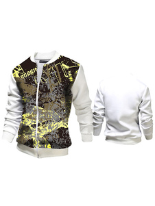 Veste en coton motif tie-dye en polyester