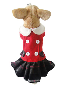 Vêtements des chiens synthétique multicolore pour animaux de compagnie