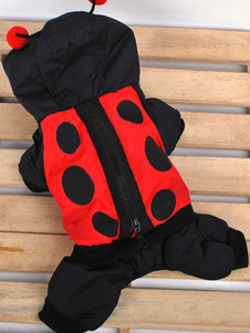 Vêtements multicolor Hooded synthétique chiens pour animaux de compagnie