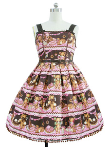 Lolita synthétique multicolore Corset pour femmes