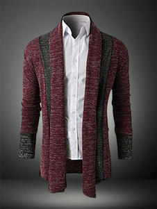 Bourgogne, mise en forme Blazer coton tendance pour hommes