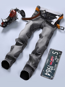 Gray, mise en forme Denim Jeans pour hommes