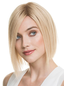 Bobs Straight or léger fibre courte perruque pour femmes