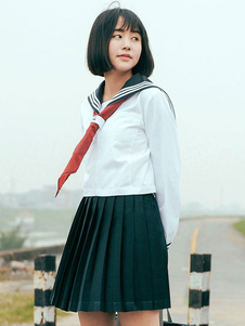 École de cravate vert tissu Costume uniforme