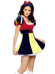 Écharpe multicolore Polyester Costume de Princesse Sexy pour femmes