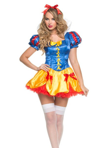 Arcs multicolores Polyester Chic Sexy Costume Princesse pour femmes