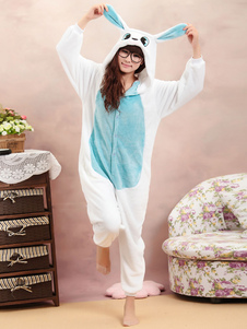 Bunny bicolore Chic mascotte synthétique Cosplay Costume