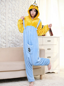 Synthétique Cosplay Costume de la mascotte Cartoon bicolore