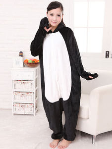 Synthétique Cosplay Costume de la mascotte pingouin bicolore