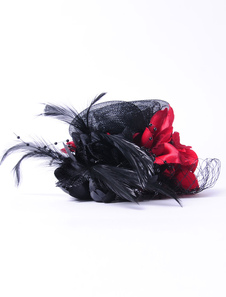 Accessoire de cheveux bibi fleur multicolore pour femme