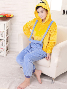 Synthétique Cosplay Costume de la mascotte Cartoon bicolore