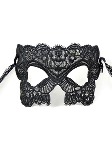 Masque de mélange Poly/coton noir pour femmes