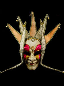 Couronne en or résine masque unisexe