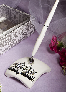 Porte-stylet résine Ivoire mariage impression commentaires