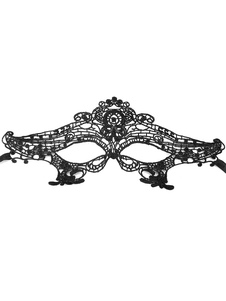 Masque de mélange Poly/coton Trendy noir pour femmes