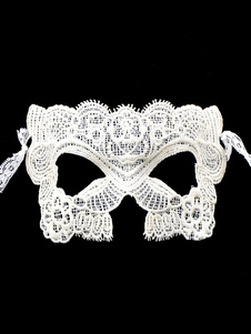 Poly blanc & masque de mélange de coton pour femmes