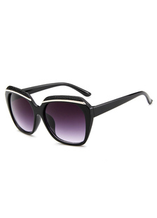 Chic lunettes des hommes blanches bleues multicolore mode