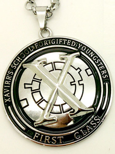 Toussaint Cosplay Collier argent X-Men