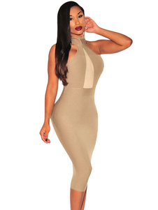 Belle Robe bodycon en polyester