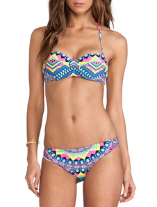 Bikini Maillot de bain bohémien géométrique pour femme
