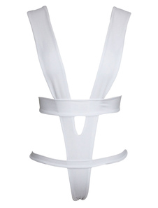 Maillot de bain 1 piece blanc pour femme