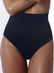 Corset en spandex beige