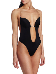 Corset sexy sans armature noir avec lacet