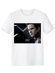 Toussaint Cosplay T-Shirt blanc X-Men Cartoon impression synthétique
