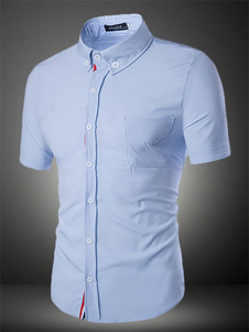 Chemise casual manches courtes