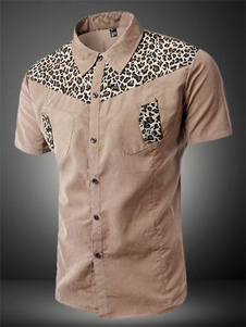 Chemise casual manches courtes