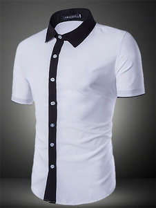 Chemise casual manches courtes