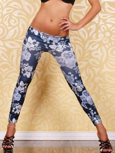 Caleçon féminin noir modemulticolore style peinture