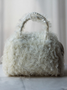 Sac de lolita Joli blanc avec dentelle