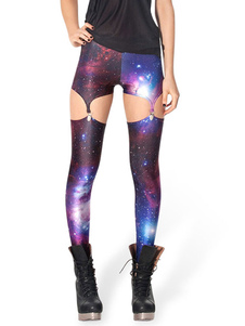 Caleçon de qualité pour femme bohémienviolet multicolore